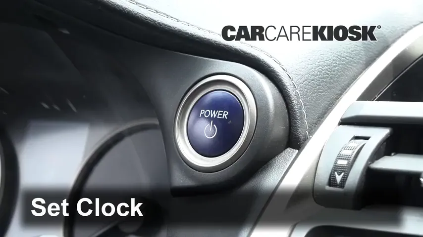 2019 Lexus NX300h 2.5L 4 Cyl. Horloge Régler l'horloge
